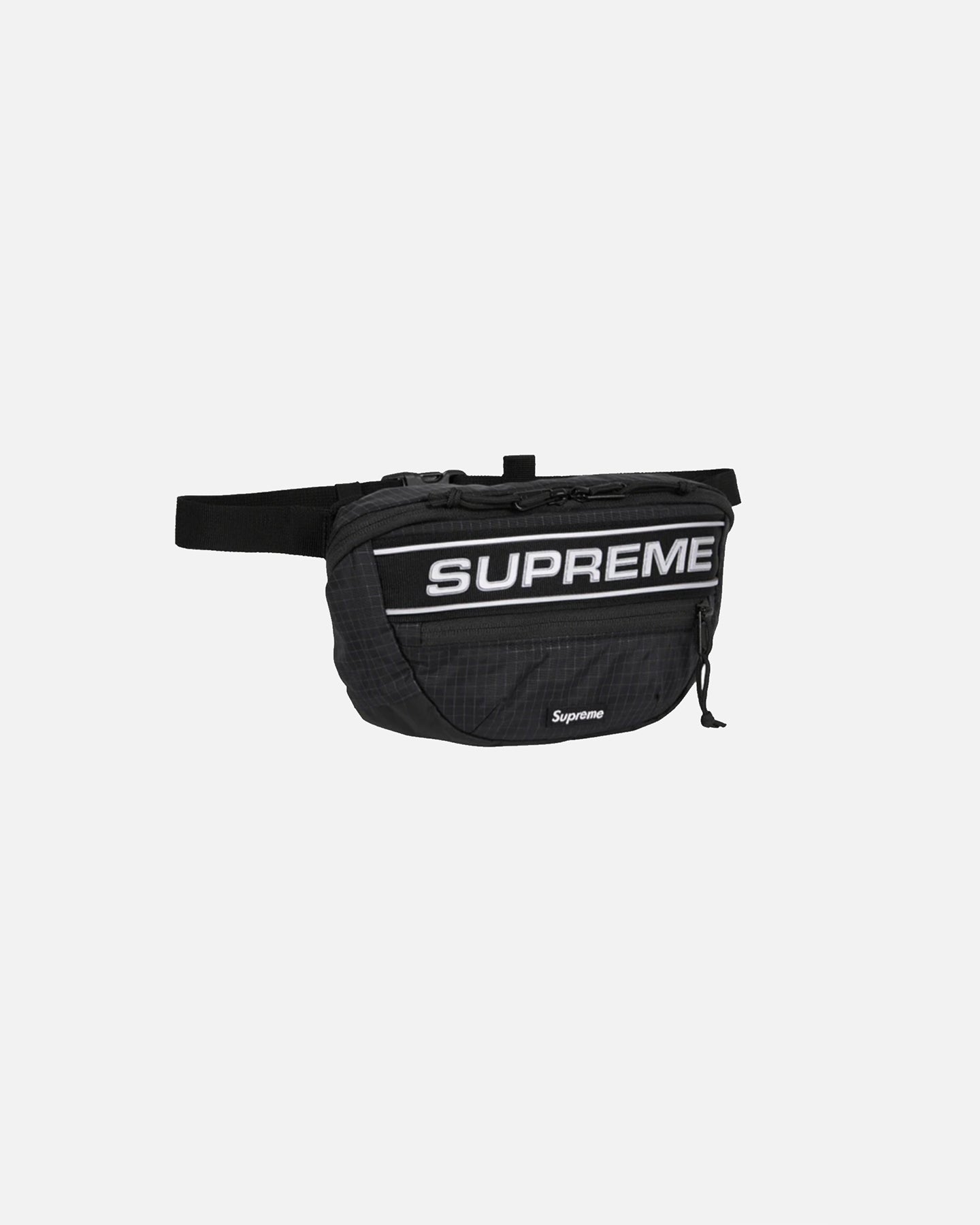 Supreme Logo Waist Bag Black | Culture Kings NZ