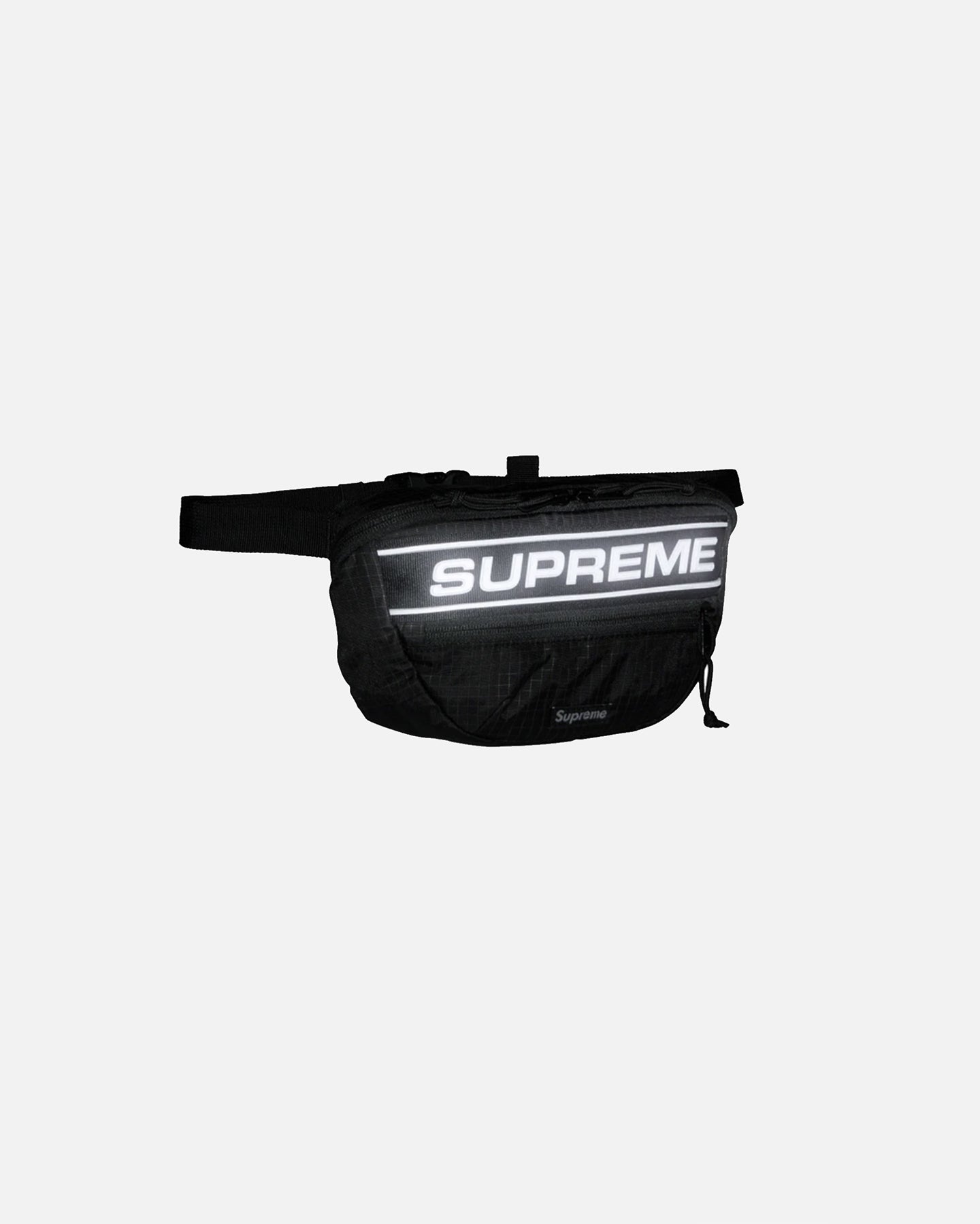Supreme Logo Waist Bag Black | Culture Kings NZ