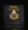 Pin Pals X Culture Kings Champions Pin Gold/Black/Red
