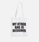 Secret Club My Other Bag Tote Bag Creme