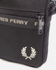Fred Perry Taped Side Bag Black/Warm Grey
