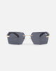Belvoir & Co X Culture Kings Kennedy Sunglasses Black/Gold/Black