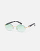 Belvoir & Co X Culture Kings Sancho Sunglasses Green/Gold/Black