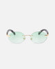 Belvoir & Co X Culture Kings Sancho Sunglasses Green/Gold/Black
