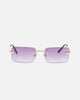 Belvoir & Co Hampton Sunglasses Purple/Gold