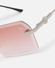 Belvoir & Co Kennedy Sunglasses Burnt Red/Silver