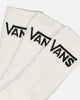 Vans Classic Crewcut Socks 9.5-13 3 Pack White