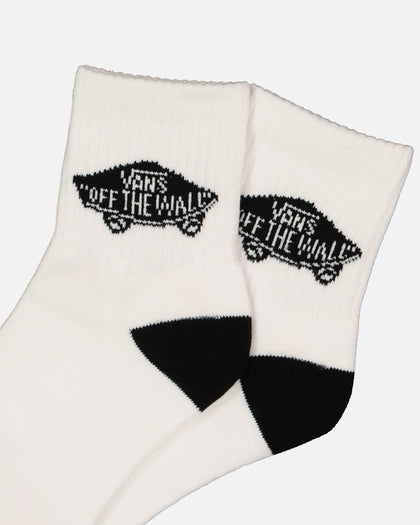 Vans Art Half Crewcut Socks 6.5-9 White