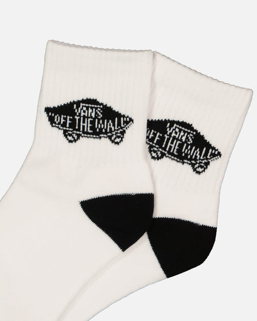 Vans Art Half Crewcut Socks 6.5-9 White