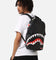 Sprayground Drip Check Shark Backpack Multi