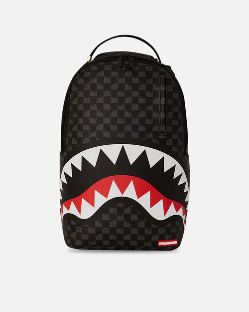 Sprayground Drip Check Shark Backpack Multi