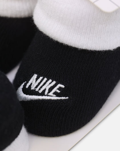 Nike Infant Futura Booties 2 Pack Black