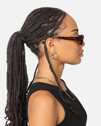 Nuqe Zarah Sunglasses Clear Tort/Brown