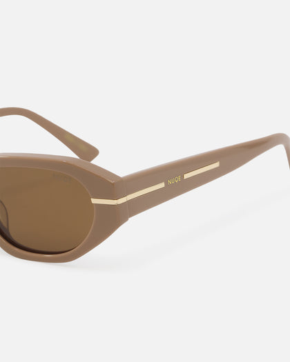 Nuqe Zarah Sunglasses Tan/Brown