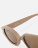 Nuqe Zarah Sunglasses Tan/Brown