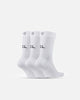 Nike Nocta Crew Socks 3 Pack White/Black