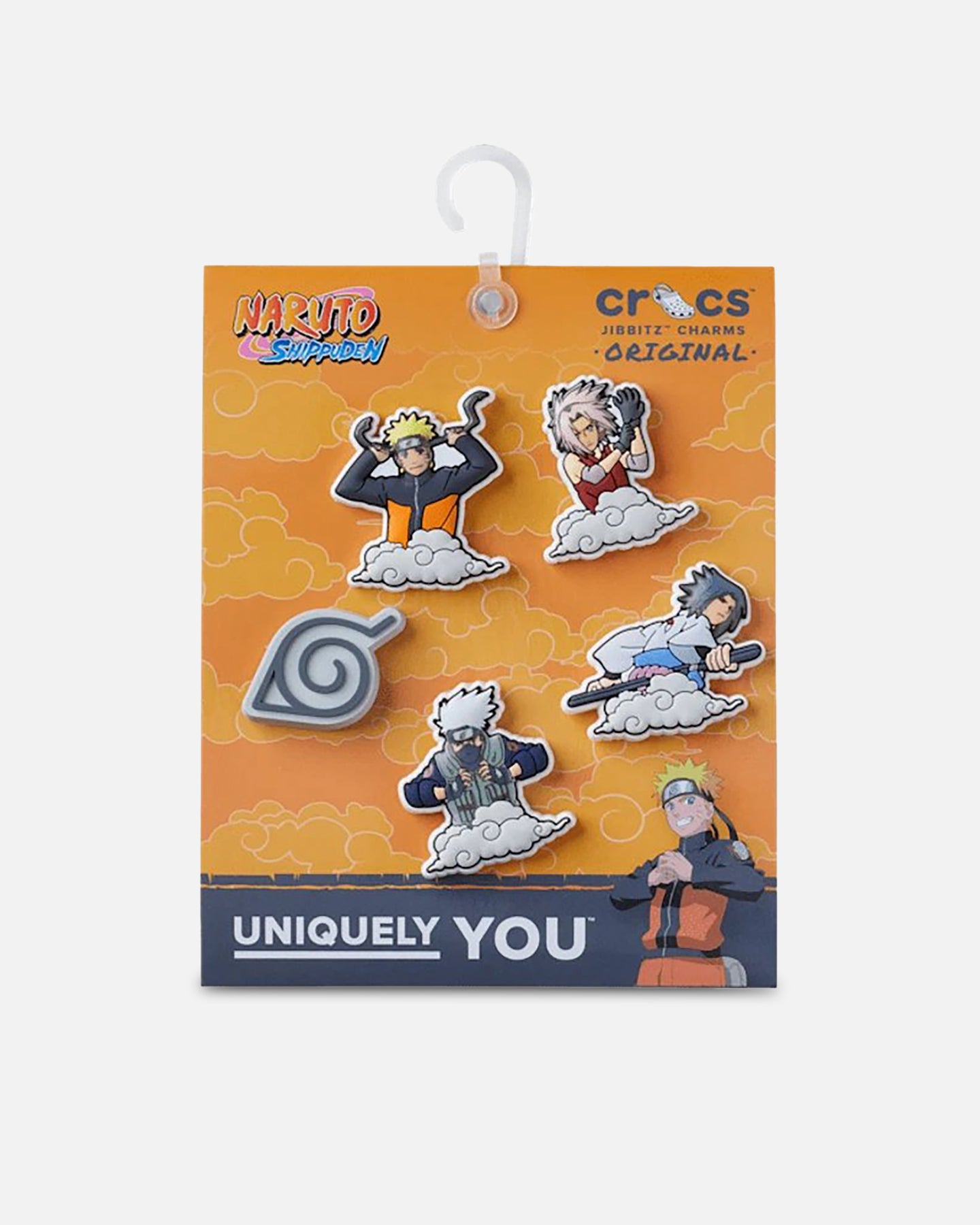 Crocs Naruto Uzumaki Jibbitz™ Charms 5 Pack Multi | Culture Kings NZ