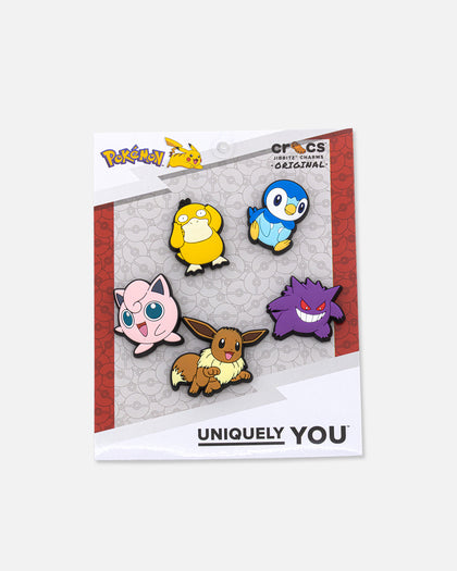 Crocs Pokémon Jibbitz™ Charms 5 Pack Multi