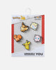 Crocs Pokémon Face Jibbitz™ Charms 5 Pack Multi