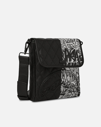 Sprayground Half Graf Quilted Messenger Bag Multi