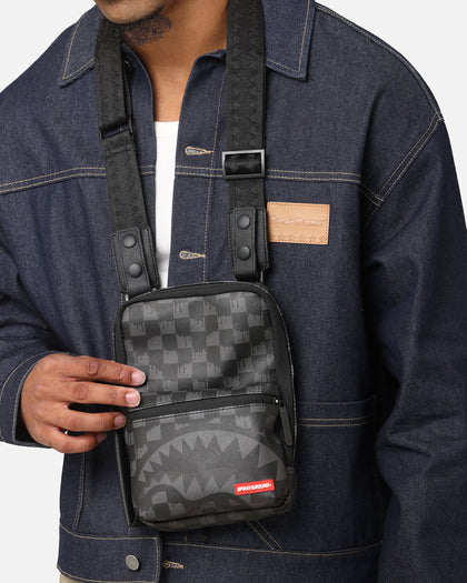 Sprayground Hangover Drip Check Sling Bag Multi