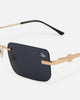 Belvoir & Co Hampton Sunglasses Black/Gold