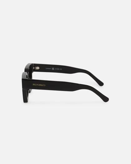 Belvoir & Co Larsson Sunglasses Black/Gold