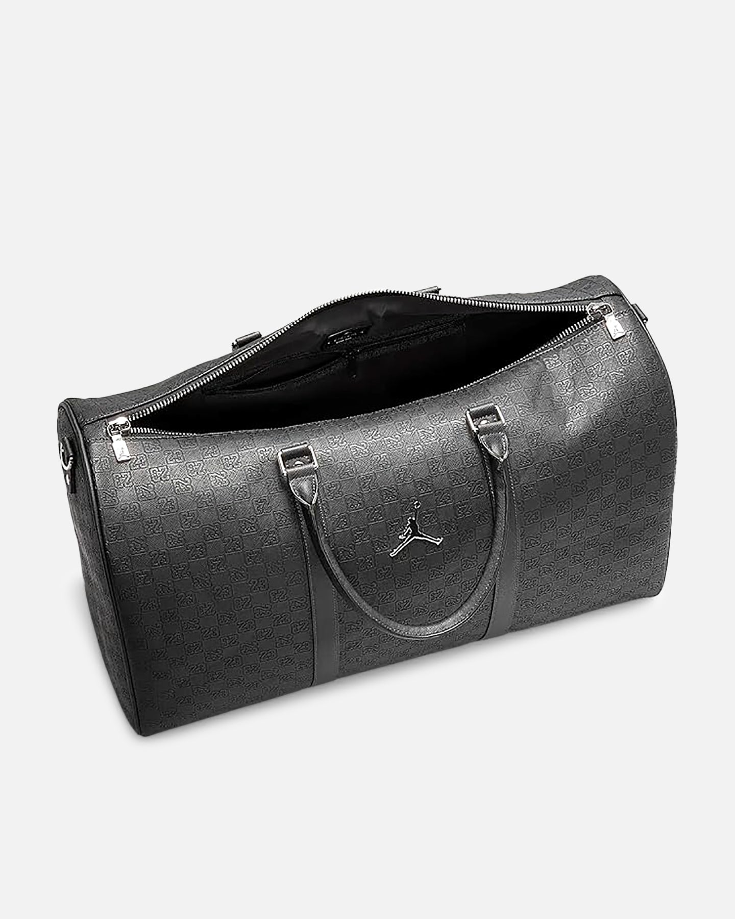 バッグ JORDAN MONOGRAM DUFFLE BAG BLACK Nike Jordan Monogram Duffle Duffle Bag - Black - Polyester