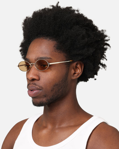 Le Specs Love Train Sunglasses Gold