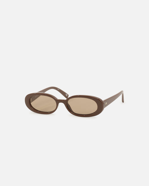 Le Specs Outta Love Sunglasses Cocoa
