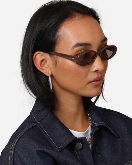 Le Specs Outta Love Sunglasses Cocoa