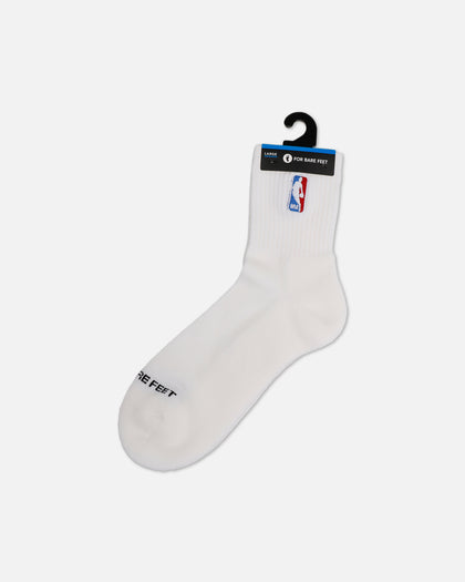 Pro Compression Classic NBA Logoman Crew Sock White