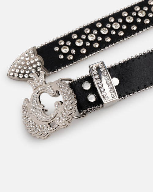 Alltheshine x Culture Kings Belt Black
