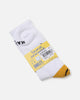Market X Smiley Heel Crew Socks White