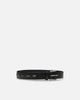 Saint Morta Crossfire Leather Belt Black