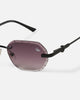 Belvoir & Co Willow Diamond Cut Sunglasses Smoke
