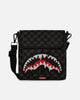 Sprayground Dripping Sharks Messenger Sling Bag Multi