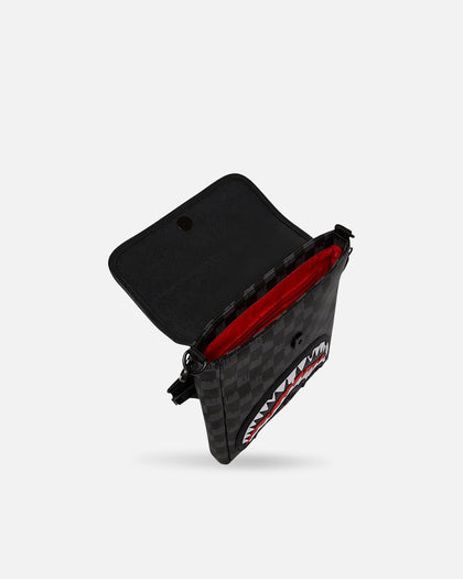 Sprayground Dripping Sharks Messenger Sling Bag Multi
