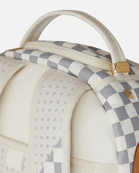 Sprayground Cream Henny Quilted Puff Backpack Multi