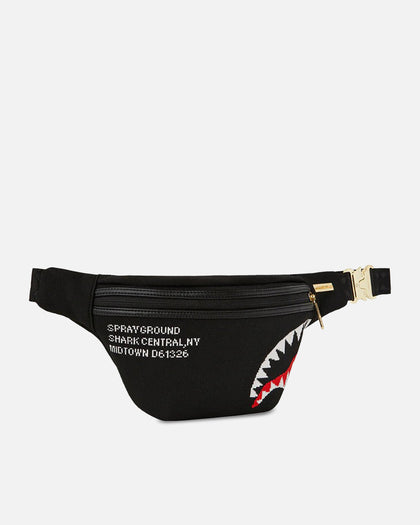 Sprayground Shark Central Knit Savvy Crossbody Bag Multi