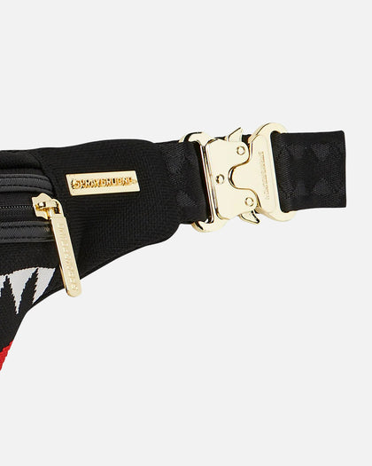 Sprayground Shark Central Knit Savvy Crossbody Bag Multi