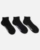American Thrift Classic Ankle Socks 3 Pack Black