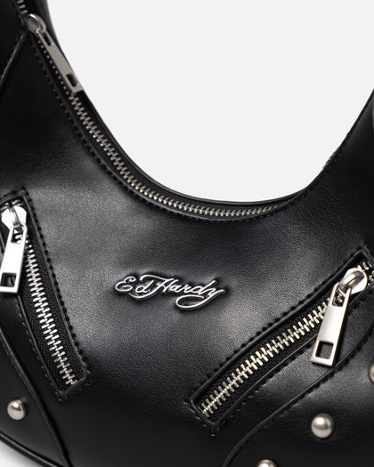 Ed Hardy Women's Studded Handbag Black