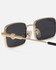 Belvoir & Co Hudson Sunglasses Black/Gold