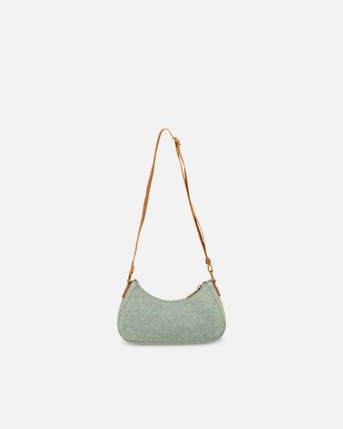 Von Dutch Women's Amy Dirty Shoulder Bag Dirty Denim