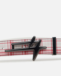 Loiter Starborn Belt Red Plaid