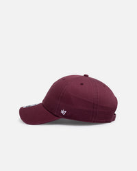 47 Brand Labrador Icon 47 Clean Up Strapback Maroon