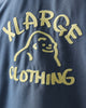 X-Large Drawing OG Open Collar T-Shirt Blue