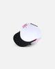 American Needle Roscoe Strapback White/Black