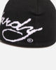 Ed Hardy Script Skull Knit Beanie Black